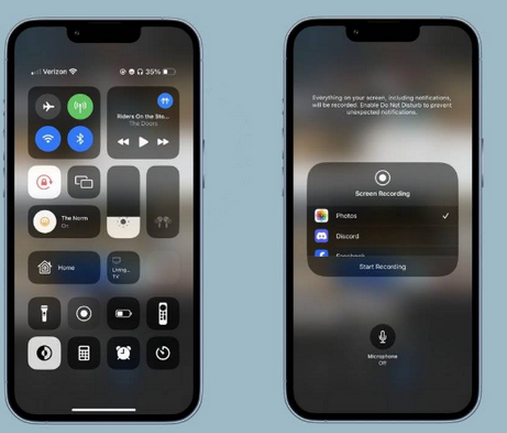余姚苹果15维修分享iPhone15录制屏幕时如何录制音频 