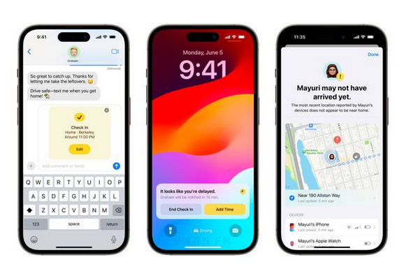 余姚苹果维修站分享如何在iPhone上使用平安确认功能 